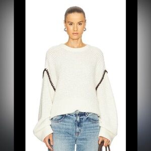 NWT Rag & Bone Katie Sweater in ivory